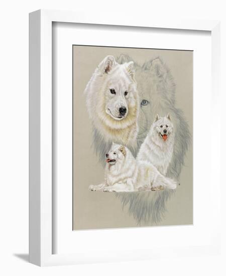 Samoyed-Barbara Keith-Framed Giclee Print