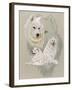 Samoyed-Barbara Keith-Framed Giclee Print