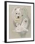 Samoyed-Barbara Keith-Framed Giclee Print