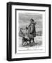 Samoyede Travelling on Snow-Shoes, Russia, 1877-null-Framed Giclee Print