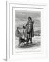 Samoyede Travelling on Snow-Shoes, Russia, 1877-null-Framed Giclee Print