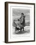 Samoyede Travelling on Snow-Shoes, Russia, 1877-null-Framed Giclee Print