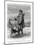 Samoyede Travelling on Snow-Shoes, Russia, 1877-null-Mounted Giclee Print