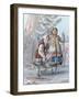 Samoyeds, Russia, 19th Century-Coqueret-Framed Giclee Print