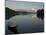 Sampan Ferry on the Sarawak River in the Centre of Kuching City at Sunset, Sarawakn Borneo-Annie Owen-Mounted Photographic Print