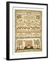 Sampler I-Susanna Gellett-Framed Giclee Print