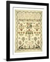 Sampler II-Elizabeth Wade-Framed Giclee Print