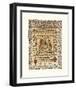 Sampler with Coat of Arms-Mary Hammersley-Framed Premium Giclee Print