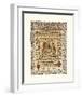 Sampler with Coat of Arms-Mary Hammersley-Framed Premium Giclee Print