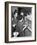 Sampling Chicken Patties, Wilsic, Near Doncaster, South Yorkshire, 1961-Michael Walters-Framed Photographic Print