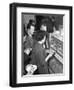 Sampling Chicken Patties, Wilsic, Near Doncaster, South Yorkshire, 1961-Michael Walters-Framed Photographic Print