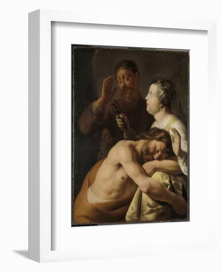 Samson and Delilah, 1630-35-Jan The Elder Lievens-Framed Giclee Print