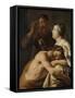 Samson and Delilah, 1635-Jan Lievens-Framed Stretched Canvas