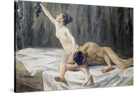 Samson and Delilah, 1902-Max Liebermann-Stretched Canvas