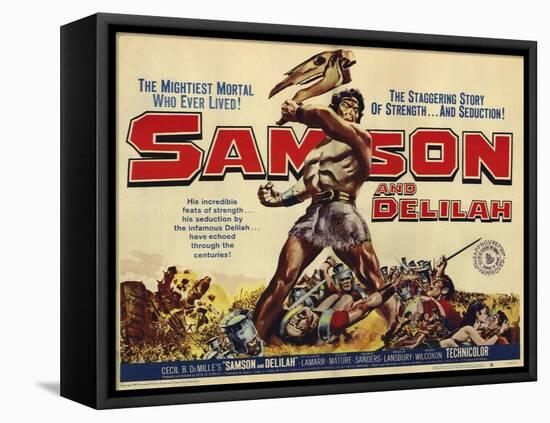 Samson and Delilah, 1959-null-Framed Stretched Canvas