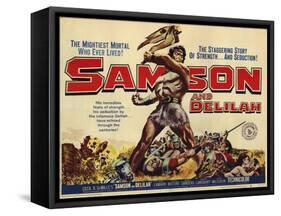 Samson and Delilah, 1959-null-Framed Stretched Canvas