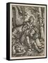 Samson and Delilah, C. 1519-Hans Burgkmair-Framed Stretched Canvas