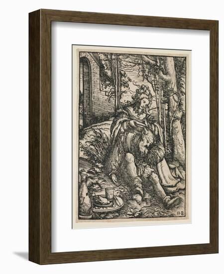 Samson and Delilah, C. 1519-Hans Burgkmair-Framed Giclee Print