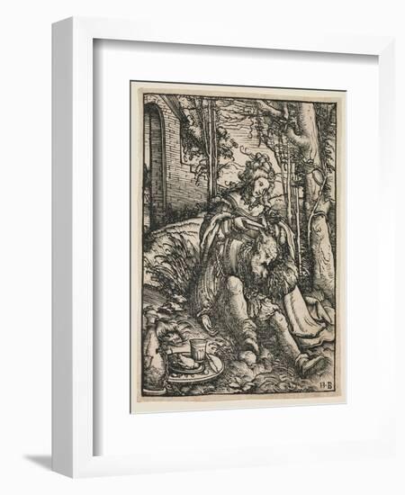 Samson and Delilah, C. 1519-Hans Burgkmair-Framed Giclee Print