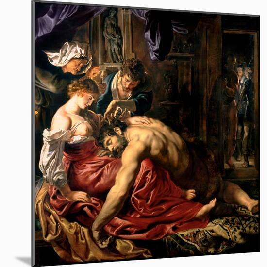 Samson and Delilah, c.1609-Peter Paul Rubens-Mounted Giclee Print