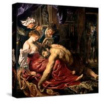 Samson and Delilah, c.1609-Peter Paul Rubens-Stretched Canvas