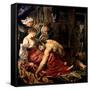 Samson and Delilah, c.1609-Peter Paul Rubens-Framed Stretched Canvas