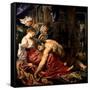 Samson and Delilah, c.1609-Peter Paul Rubens-Framed Stretched Canvas