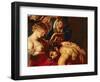 Samson and Delilah, C.1609-Peter Paul Rubens-Framed Giclee Print