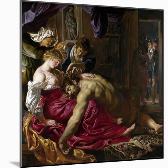 Samson and Delilah, C. 1610-Peter Paul Rubens-Mounted Giclee Print