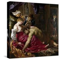Samson and Delilah, C. 1610-Peter Paul Rubens-Stretched Canvas