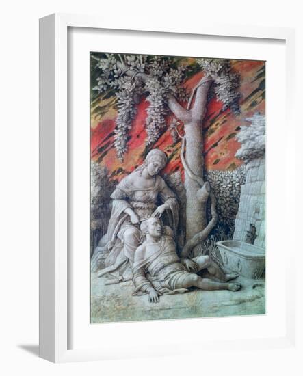 Samson and Delilah, C1500-Andrea Mantegna-Framed Giclee Print