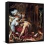 Samson and Delilah, C1609-1610-Peter Paul Rubens-Framed Stretched Canvas