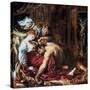 Samson and Delilah, C1609-1610-Peter Paul Rubens-Stretched Canvas