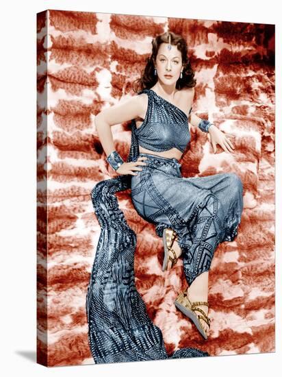 SAMSON AND DELILAH, Hedy Lamarr, 1949-null-Stretched Canvas