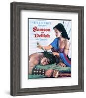 Samson and Delilah - Movie Poster Reproduction-null-Framed Photo