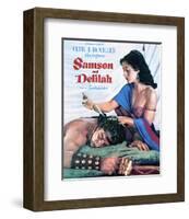 Samson and Delilah - Movie Poster Reproduction-null-Framed Photo