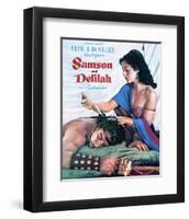 Samson and Delilah - Movie Poster Reproduction-null-Framed Photo