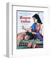 Samson and Delilah - Movie Poster Reproduction-null-Framed Photo