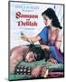Samson and Delilah - Movie Poster Reproduction-null-Mounted Photo