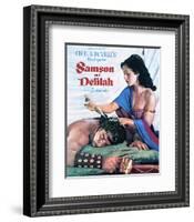Samson and Delilah - Movie Poster Reproduction-null-Framed Photo