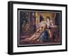 Samson and Delilah (W/C)-Gustave Moreau-Framed Giclee Print