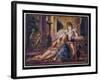 Samson and Delilah (W/C)-Gustave Moreau-Framed Giclee Print