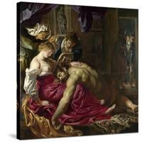 Samson and Delilah-Peter Paul Rubens-Stretched Canvas