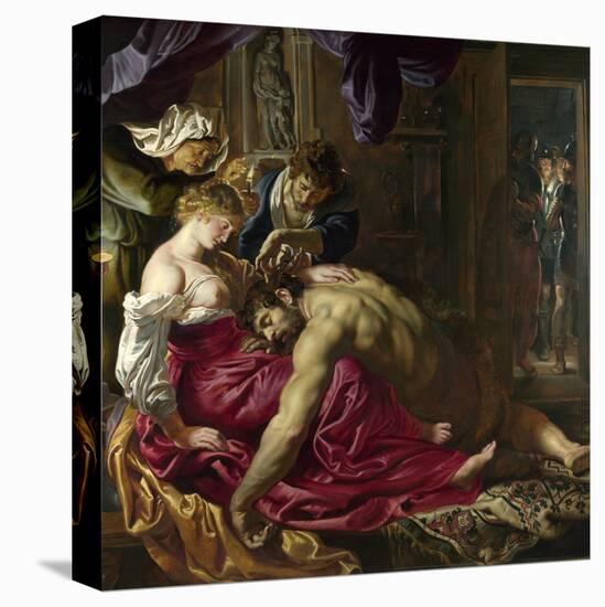 Samson and Delilah-Peter Paul Rubens-Stretched Canvas