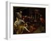 Samson and Delilah-Jacopo Robusti Tintoretto-Framed Giclee Print