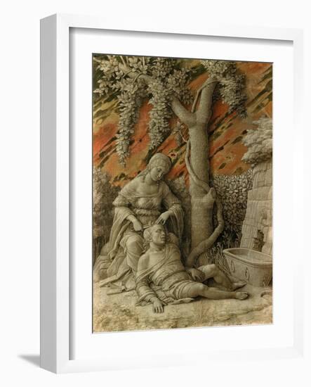 Samson and Delilah-Andrea Mantegna-Framed Giclee Print