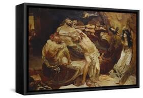 Samson and Delilah-Solomon Joseph Solomon-Framed Stretched Canvas