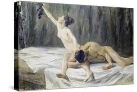 Samson and Delilah-Max Liebermann-Stretched Canvas