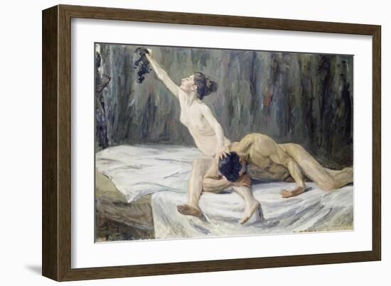 Samson and Delilah-Max Liebermann-Framed Giclee Print