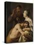 Samson and Delilah-Jan Lievens-Stretched Canvas